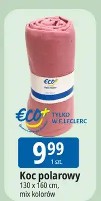 E.Leclerc Koc polarowy 130 x 160 cm, mix kolorów oferta