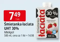 E.Leclerc Śmietanka łaciata UHT 30% oferta