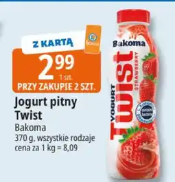 E.Leclerc Jogurt pitny Twist strawberry oferta
