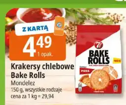E.Leclerc Krakersy chlebowe Bake Rolls pizza oferta