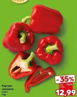Kaufland Papryka czerwona luzem oferta