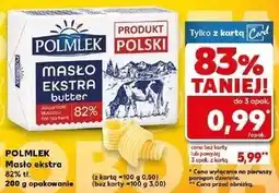 Kaufland POLMLEK Masło ekstra 82% tł oferta