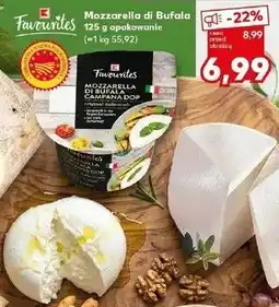 Kaufland Mozzarella di Bufala 125 g opakowanie oferta