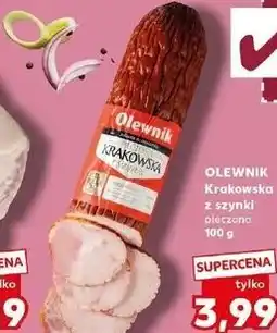 Kaufland OLEWNIK Krakowska z szynki pieczona oferta
