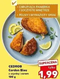 Kaufland CEDROB Cordon Bleu z szynką i serem oferta