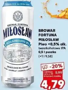 Kaufland BROWAR FORTUNA MIŁOSŁAW Piwo oferta