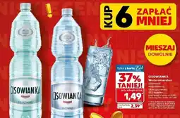 Kaufland CISOWIANKA Woda mineralna gazowana, niegazowana, lekko gazowana 1,5 l butelka oferta