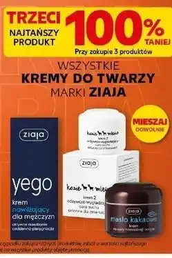 Kaufland WSZYSTKIE KREMY DO TWARZY MARKI ZIAJA oferta