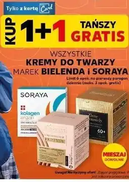 Kaufland WSZYSTKIE KREMY DO TWARZY MAREK BIELENDA i SORAYA oferta