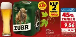 Kaufland ŻUBR Piwo 6% alk oferta