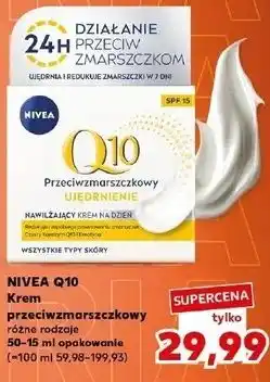 Kaufland Krem przeciwzmarszczkowy różne rodzaje NIVEA Q10 oferta