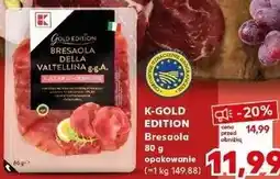 Kaufland K-GOLD EDITION Bresaola oferta