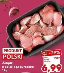 Kaufland Żołądki z polskiego kurczaka oferta