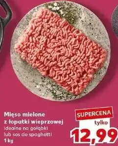 Kaufland Mięso mielone z łopatki wieprzowej idealne na gołąbki lub sos do spaghetti oferta