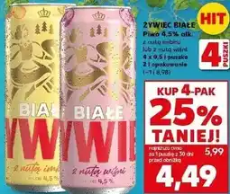 Kaufland Żywiec Białe Piwo 4,5% alk oferta