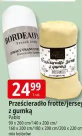 E.Leclerc Prześcieradło frotte/jersey z gumką Pablo 90 x 200 cm/140 x 200 cm oferta