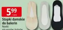 E.Leclerc Stopki damskie do balerin Noviti oferta