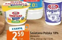 E.Leclerc Śmietana Polska 18% Mlekovita oferta