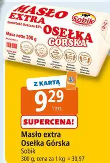E.Leclerc Masło extra Osełka Górska Sobik oferta