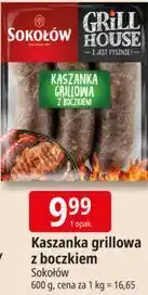 E.Leclerc Kaszanka grillowa z boczkiem Sokołów oferta