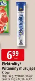 E.Leclerc Elektrolity/ Witaminy musujące Krüger oferta