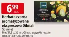 E.Leclerc Herbata czarna aromatyzowana ekspresowa Dilmah oferta