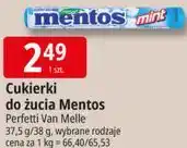 E.Leclerc Cukierki do żucia Mentos Perfetti Van Melle oferta