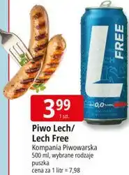 E.Leclerc Piwo Lech/ Lech Free oferta