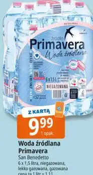 E.Leclerc Woda źródlana Primavera oferta