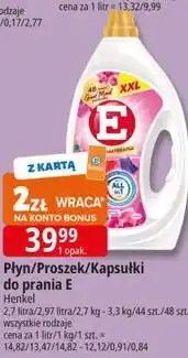 E.Leclerc Płyn/Proszek/Kapsułki do prania E oferta