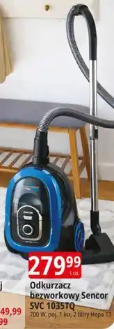 E.Leclerc Odkurzacz bezworkowy Sencor SVC 1035TQ oferta