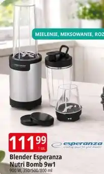 E.Leclerc Blender Esperanza Nutri Bomb 9w1 oferta