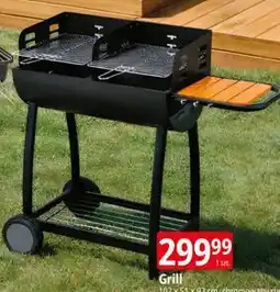 E.Leclerc Grill 102 x 51 x 92 cm, chromowany ruszt oferta