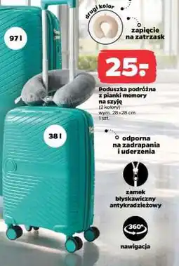 Netto Poduszka podróżna z pianki memory na szyję oferta