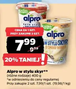 Netto Alpro w stylu skyr oferta