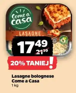 Netto Lasagne Bolognese Come a Casa oferta