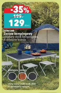 Biedronka Zestaw kempingowy oferta