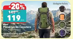 Biedronka Plecak górski Canastero oferta