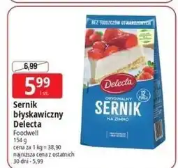 E.Leclerc Sernik na zimno Delecta oferta