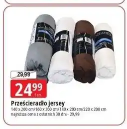 E.Leclerc Prześcieradło jersey 220 x 200 cm oferta