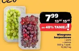 Netto Winogrono bezpestkowe jasne oferta