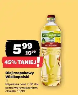 Netto Olej rzepakowy oferta