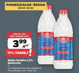 Netto Mleko Polskie 3,2% oferta