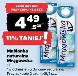 Netto Maślanka naturalna oferta