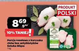 Netto Porcja rosołowa z kurczaka chów bez antybiotyków Sztuka Mięsa oferta
