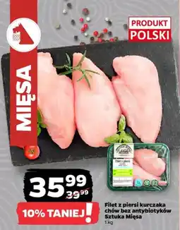 Netto Filet z piersi kurczaka chów bez antybiotyków Sztuka Mięsa oferta