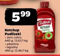 Netto Ketchup z zero cukru łagodny oferta