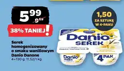 Netto Serek homogenizowany o smaku waniliowym oferta