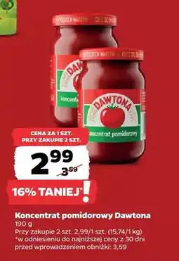 Netto Koncentrat pomidorowy oferta