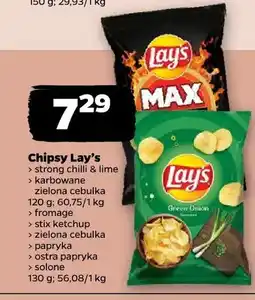Netto Chipsy zielona cebulka oferta